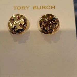 Tory Burch Gold Stud Earrings